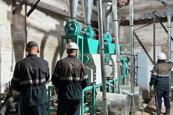 ЖАМКнын №16 мекемесинде ун чыгаруучу тегирмен ишке кирди