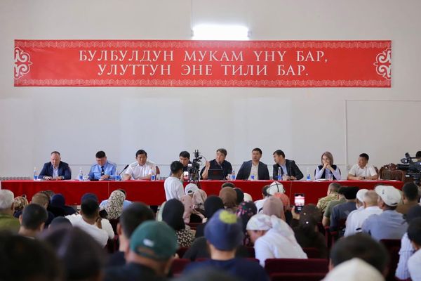 Оштун Кызыл-Кыштак айылында 4 мектептин курулушу аяктайт