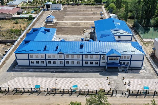 Жети-Өгүздө 226 млн сомго мектеп курулду