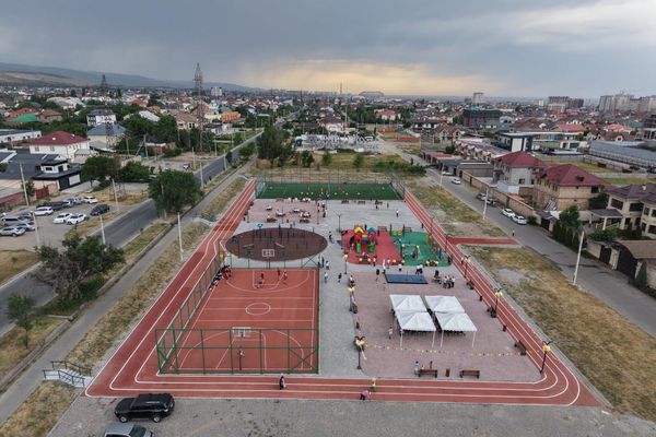 Бишкекте көп функционалдуу аянтча пайдаланууга берилди