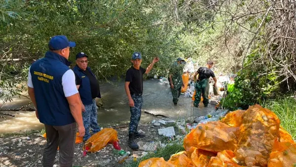 Социалдык тармактагы сындан кийин Аламүдүн суусу тазаланып жатат