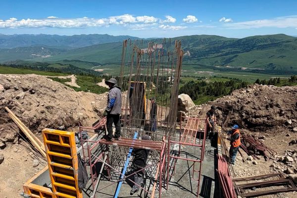 Жыргалаңда дагы төрт асма аркан жолунун курулушу башталды