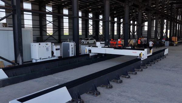 Манас шаарында 250 млн сомдук металл ишканасы курулуп жатат