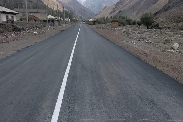 Ак-Терек – Папан – Кожокелең жолуна асфальт төшөлдү