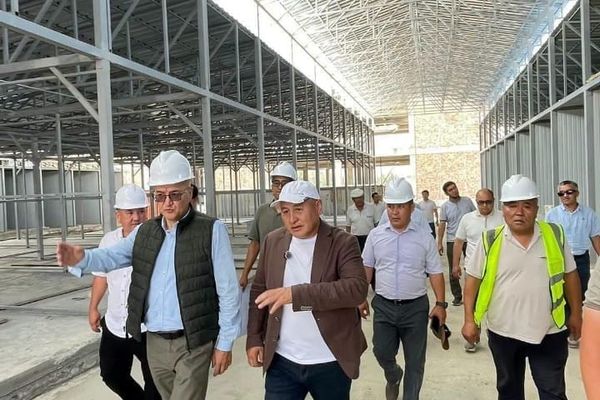 Ноокатта соода-логистикалык борбору курулууда