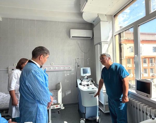 Балдар онкологиясы борборуна 24 млн сомдук жабдуулар берилди