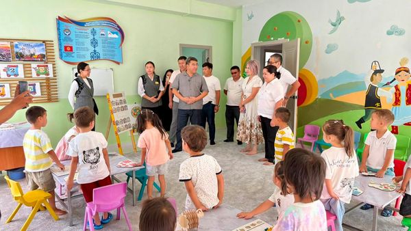 Оштогу "Мурас" бала бакчасы жаңыланып, пайдаланууга берилди