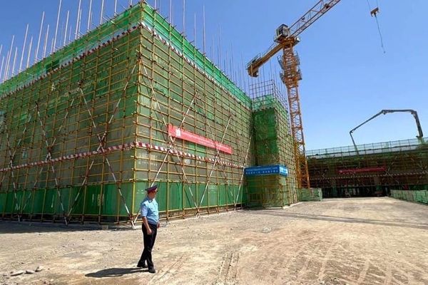 Ошто таштандыны кайра иштетүүчү завод курулууда