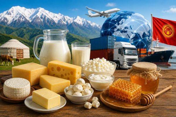 Кыргызстан алты айда 19,9 миң тоннадан ашык сүт продукциясын экспорттоду