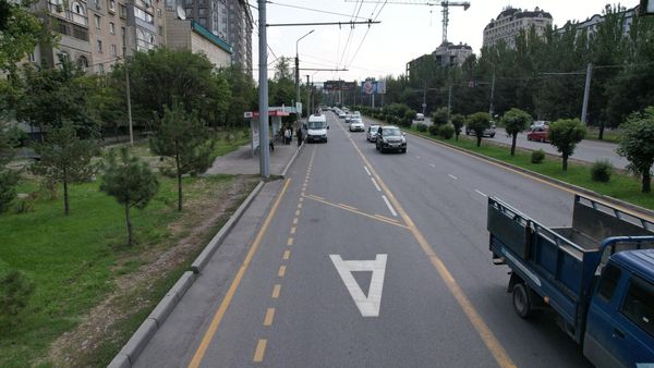 Бишкекте коомдук транспорт үчүн бөлүнгөн тилкелердин иштөө режими өзгөрөт