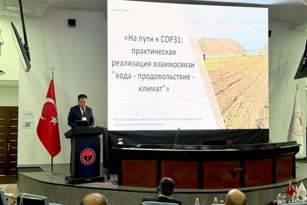 Түркияда өлкөнүн суу жана азык-түлүк коопсуздугу талкууланды