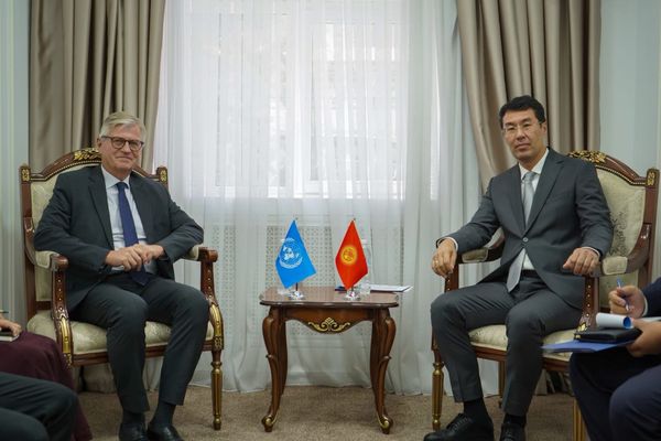 Кыргызстан БУУ менен тынчтык орнотуу чөйрөсүндөгү кызматташууну талкуулады