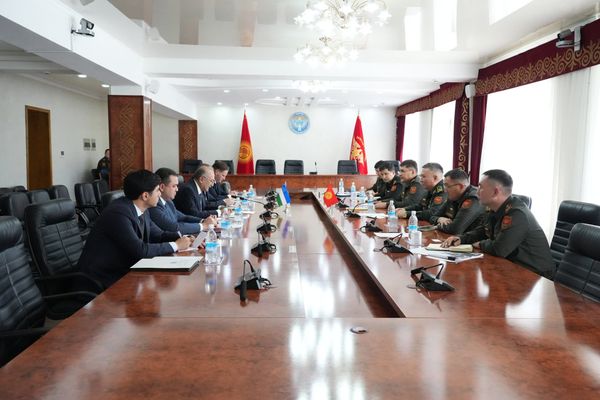 Коргоо министри Өзбекстан элчиси менен жолугушту