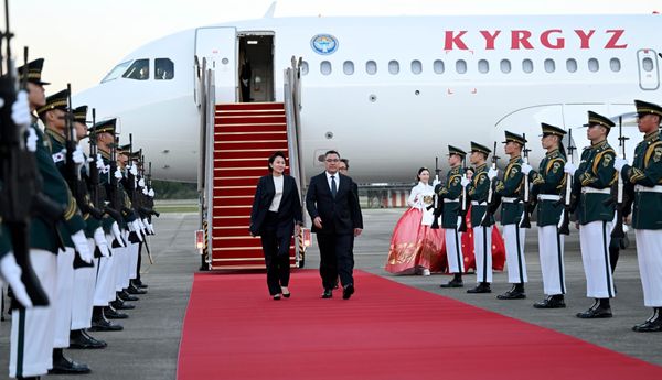 Президент Садыр Жапаров иш сапар менен Кореяда