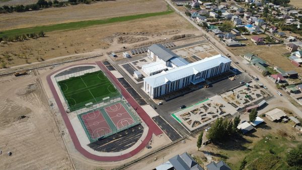 Чүй облусунда 750 орундуу жаңы мектеп курулуп бүттү