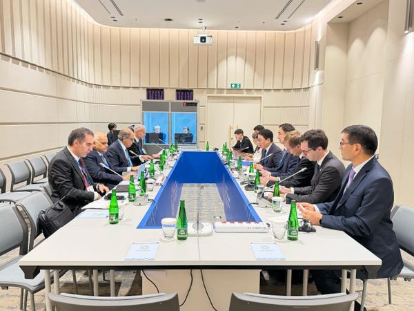 Улуттук банк МВФ жана Дүйнөлүк банктын жылдык жыйынына катышты