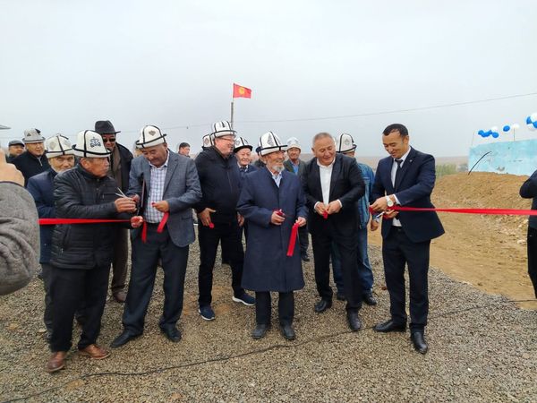 Ноокатта 1000 кубдук суу резервуары ачылды