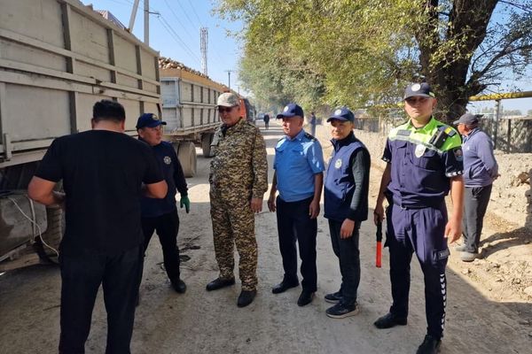 Чүйдө 50дөн ашык унаа текшерилип, 67,5 миң сом айып салынды