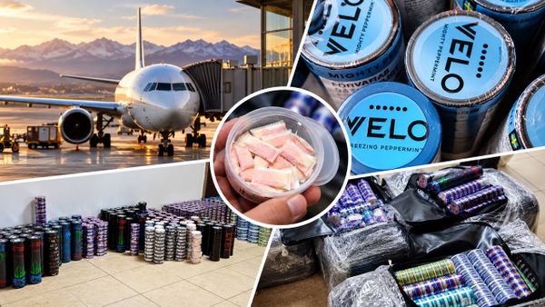 Ош аэропортунан 1,2 млн сомдук тыюу салынган продукция табылды