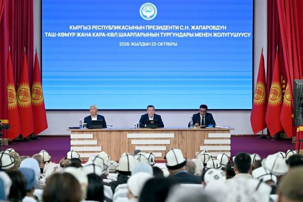 Президент Күрп-Сай ГЭСин реконструкциялоо иштери башталганын айтты