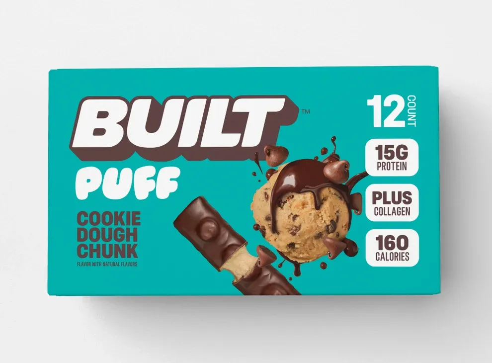 BUILT Cookie Dough protein bar