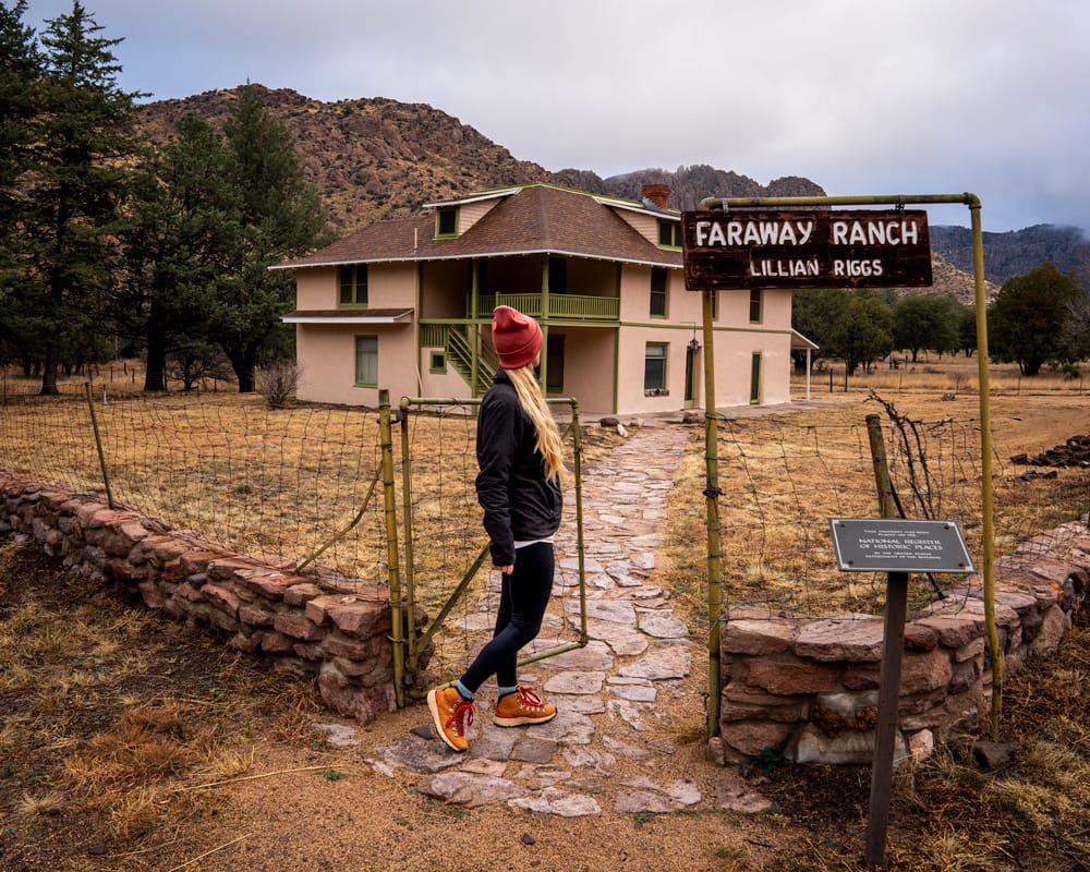 Historic Faraway Ranch in Chiricahua National Park. © Roaming the Southwest