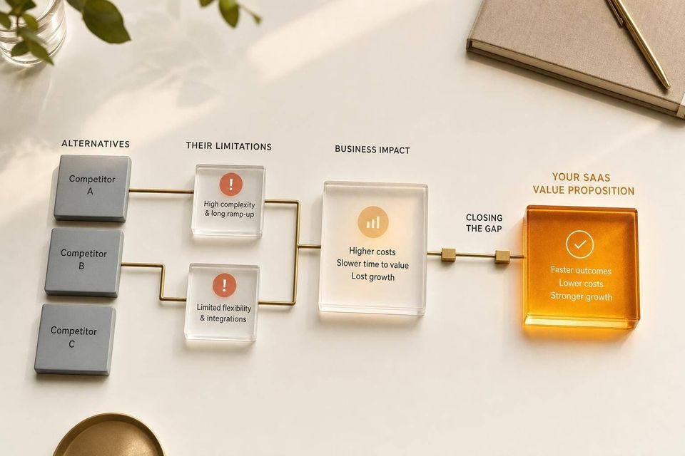How to Position SaaS Value Proposition vs Competitors