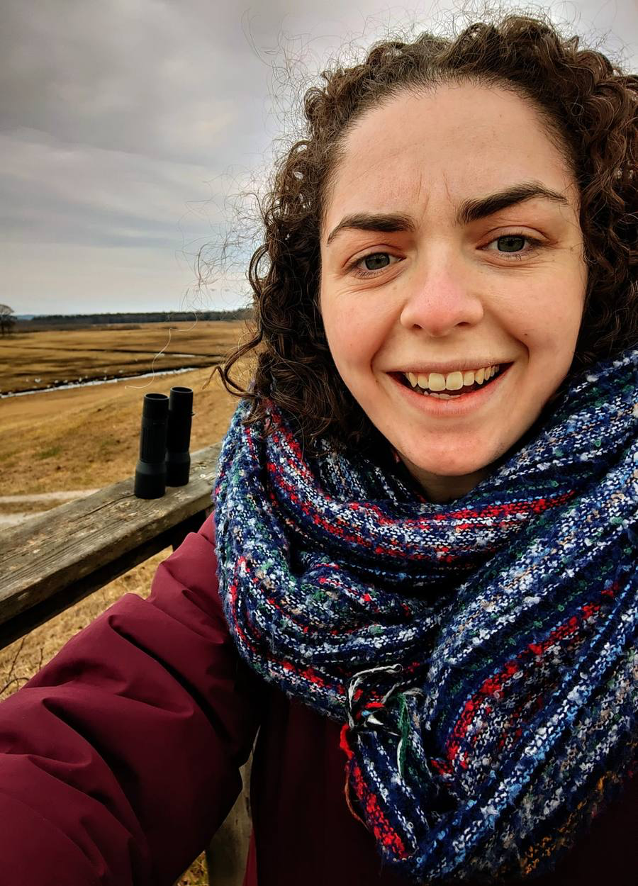 Me at the crane viewing spot