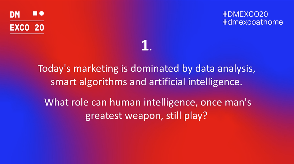 dmexco highlights - Artificial intelligence talk