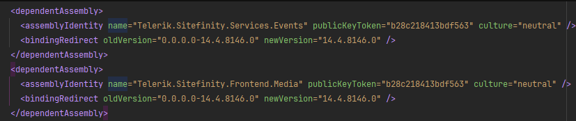 Resolving Assembly Binding Errors After Sitefinity Upgrade