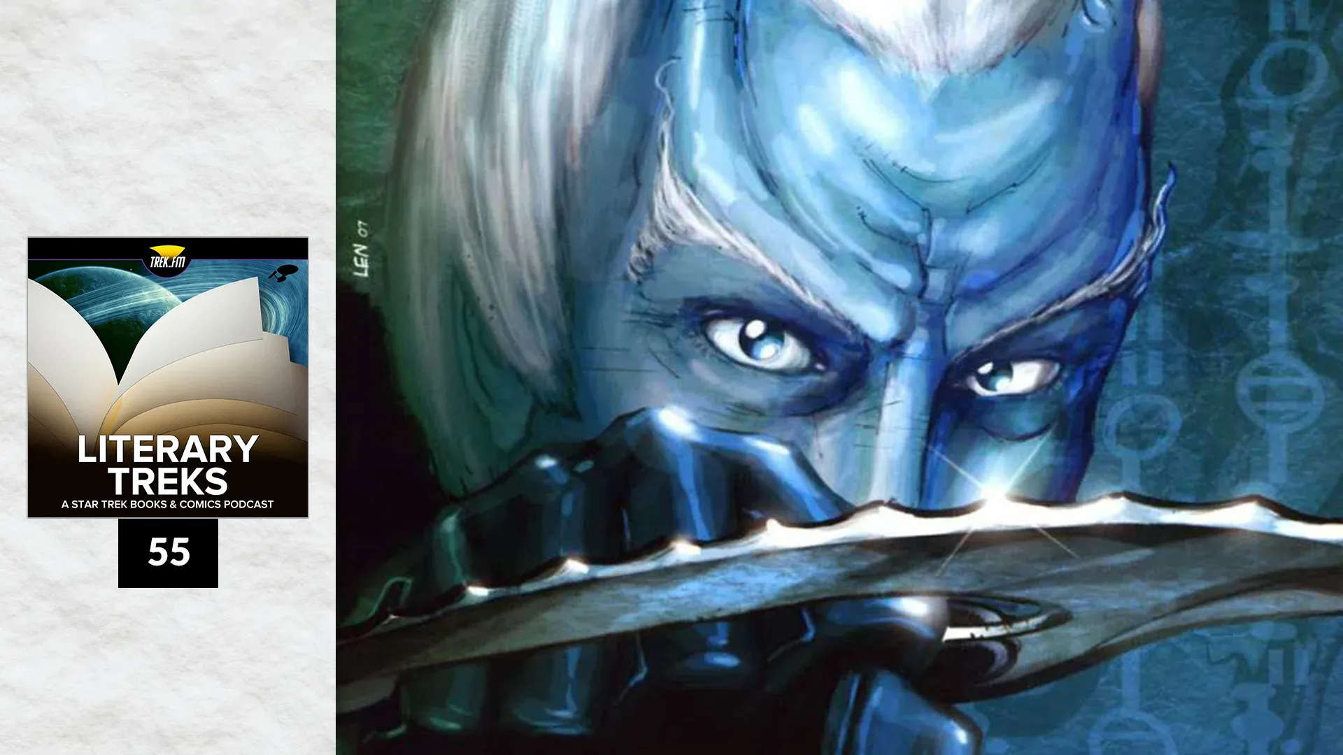 Literary Treks 55: We Are Bleeding Blue Tonight