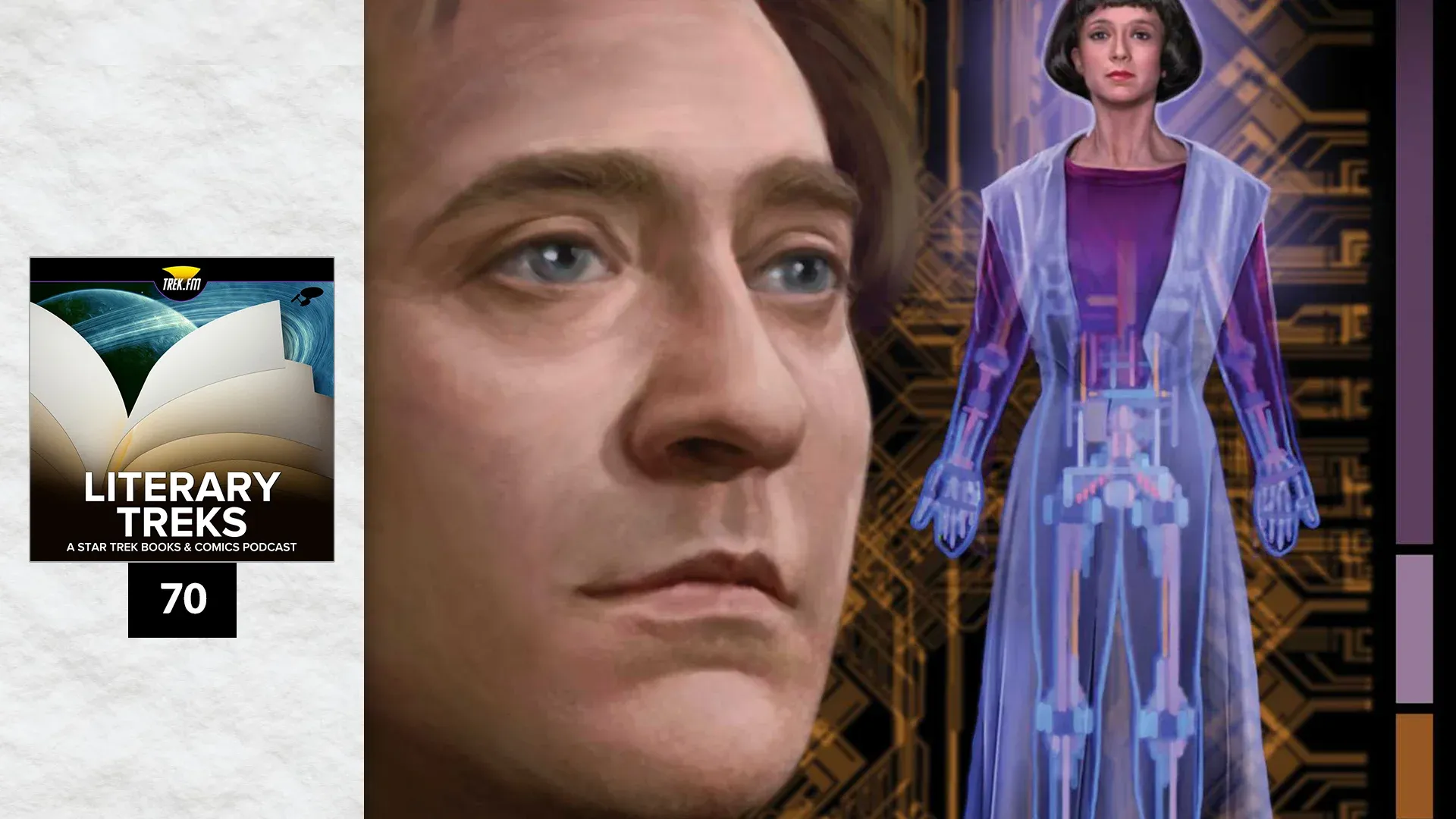 Literary Treks 70: Data = Saffron