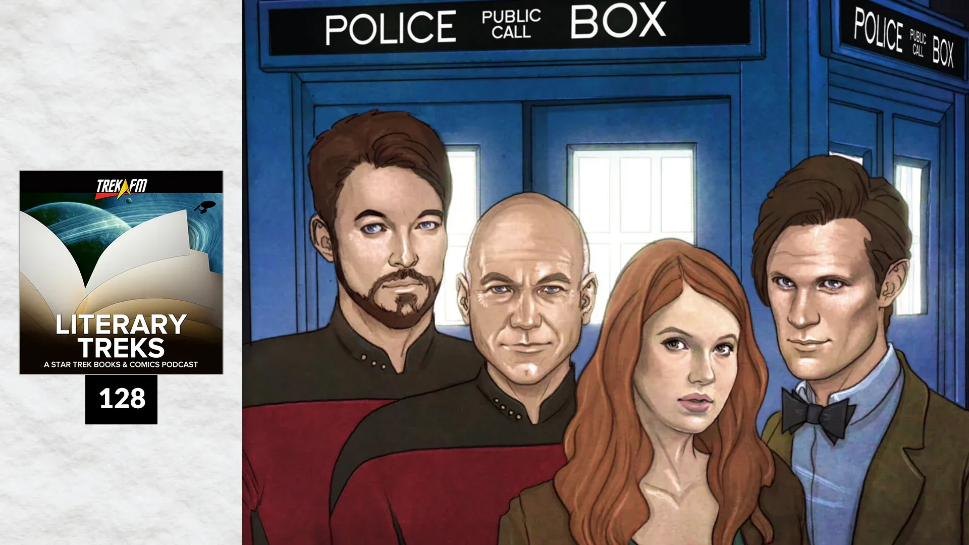 Literary Treks 128: The Picard Finger Wave