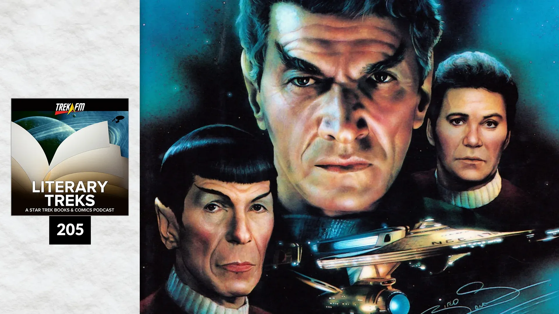 Literary Treks 205: A Vulcan Mic Drop