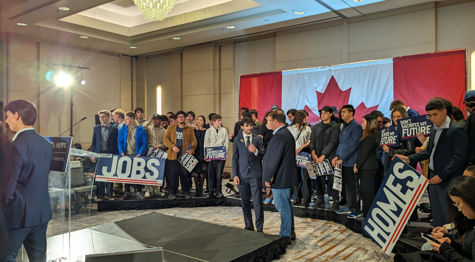 ADAMS: Zoomers showed up for Poilievre, he brought nothing but slogans