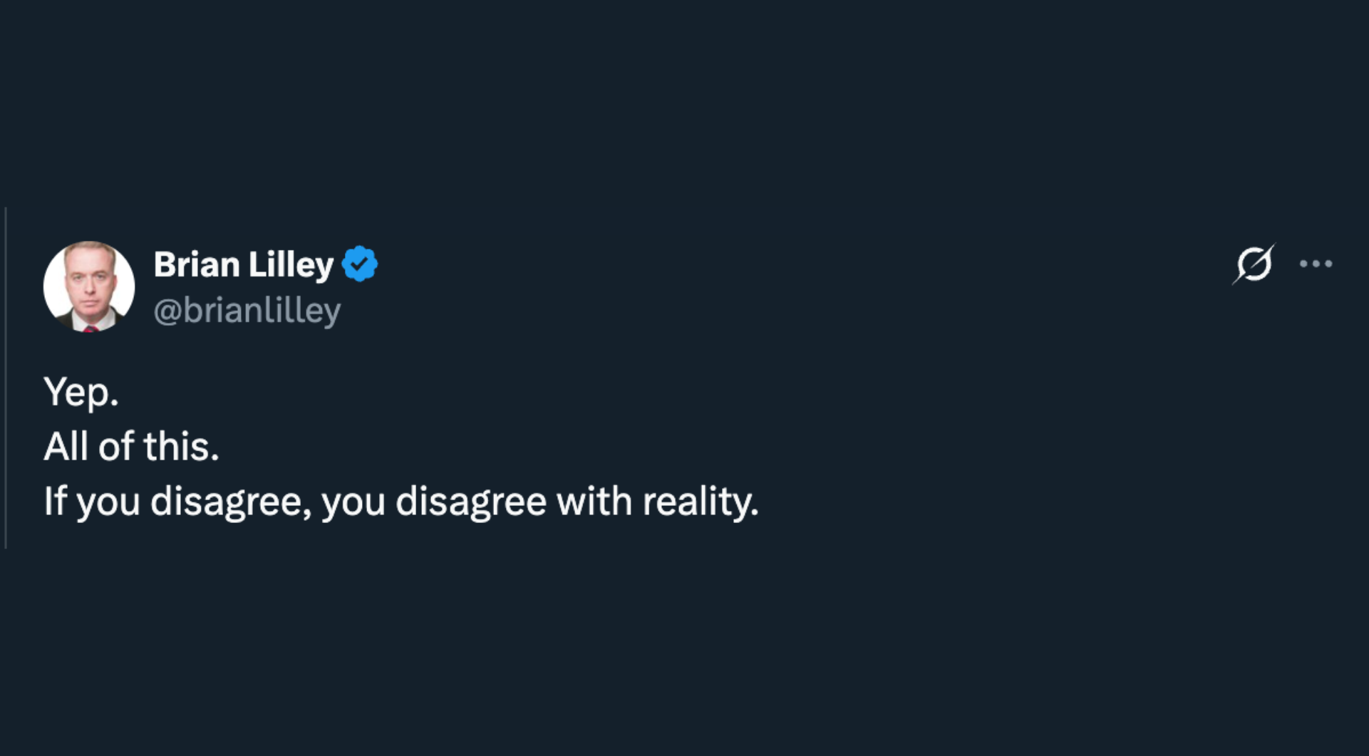 Reality Isn’t Declared by Press Release