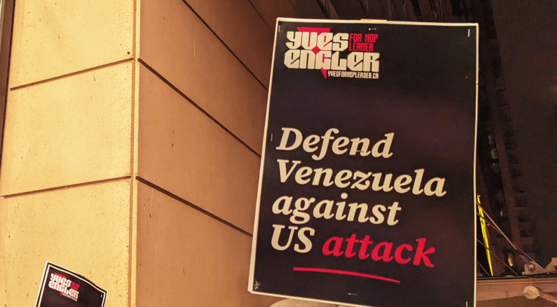 ADAMS: What Yves Engler's recent protest tells us about his politics