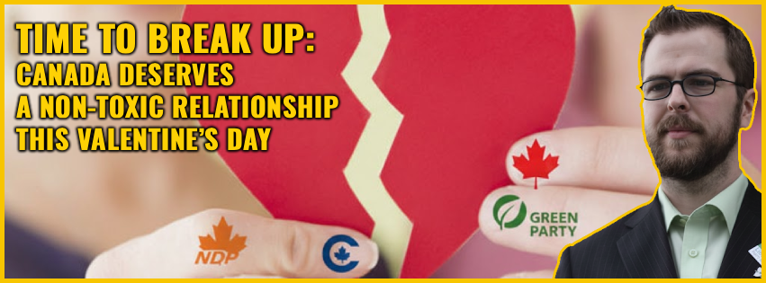 ELLIOTT: Time to break up: Canada deserves a non-toxic relationship this Valentine’s Day