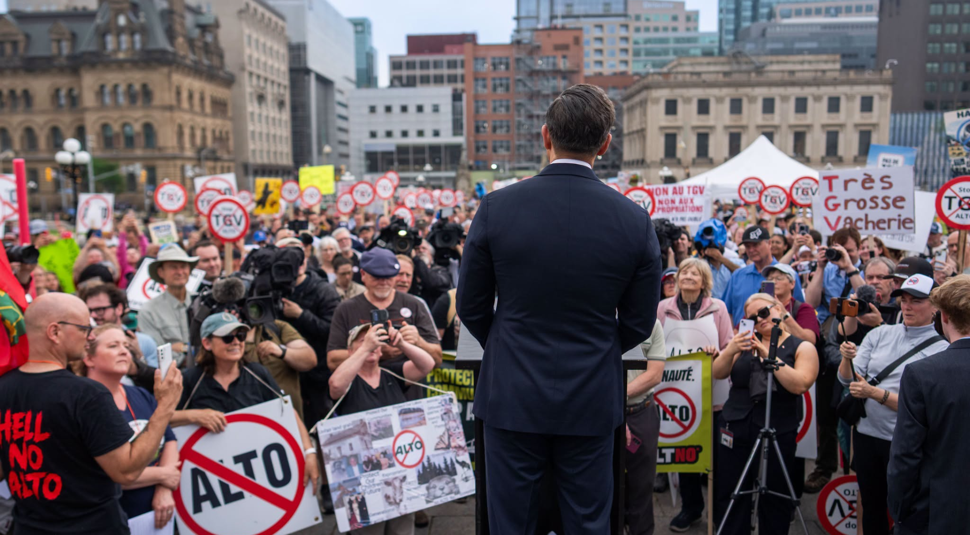ADAMS: Why Erin O'Toole has it wrong on the Billy Bishop expansion, high-speed rail