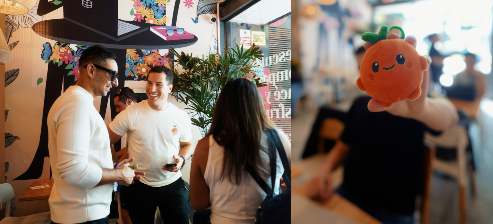 Flora Network's Vibe, Code, and Coffee event featuring Sprout