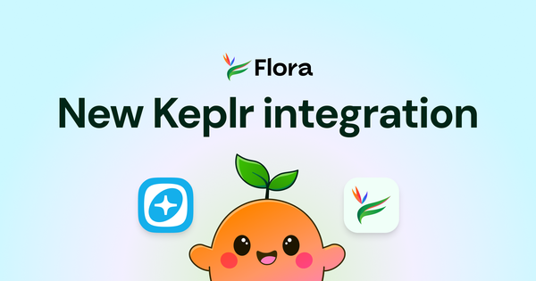 Flora Sprout and Keplr integrati