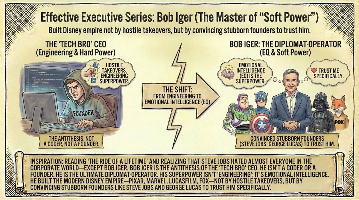 Effective Executive Series: Bob Iger (The Master of "Soft Power")