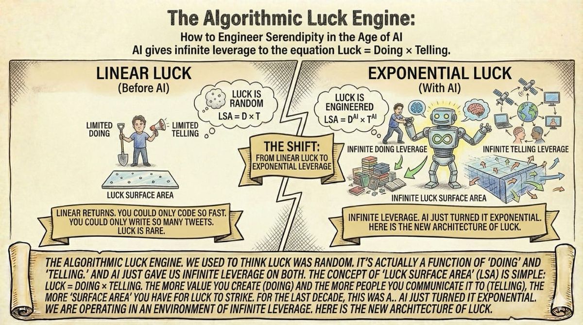 AI to Boost Luck: The Algorithmic Luck Engine