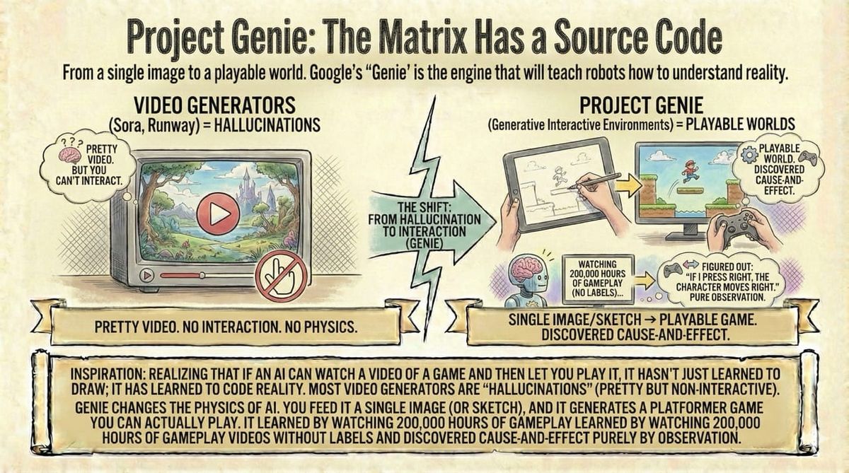 Project Genie: The Matrix Has a Source Code