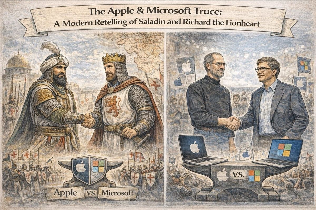 The Apple & Microsoft Truce: A Modern Retelling of Saladin and Richard the Lionheart