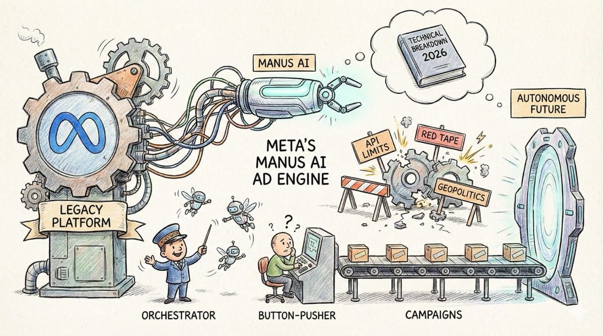 How Meta's Manus AI is Automating Advertising (The End of the Media Buyer)