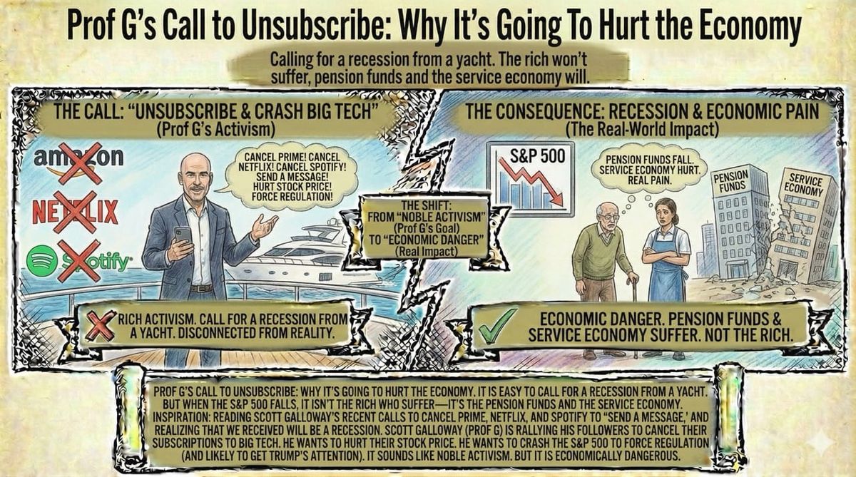 Prof G’s Call to Unsubscribe: Why It’s Going To Hurt the Economy