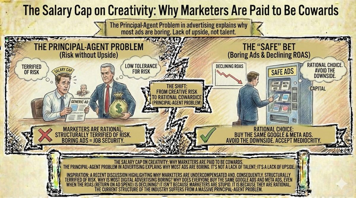 The Salary Cap on Creativity: Why Marketers Are Paid to Be Cowards