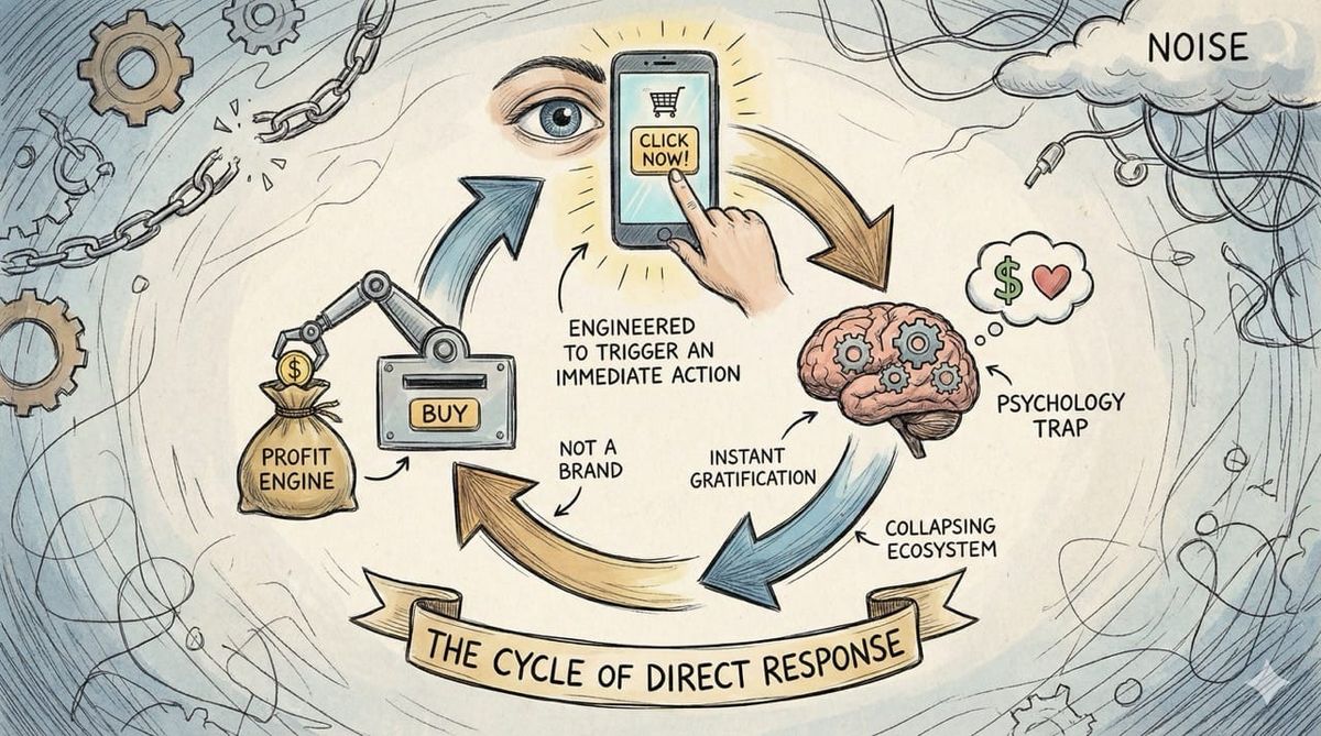 The Cycle of Direct Response: Why We Click and How It Kills the Internet