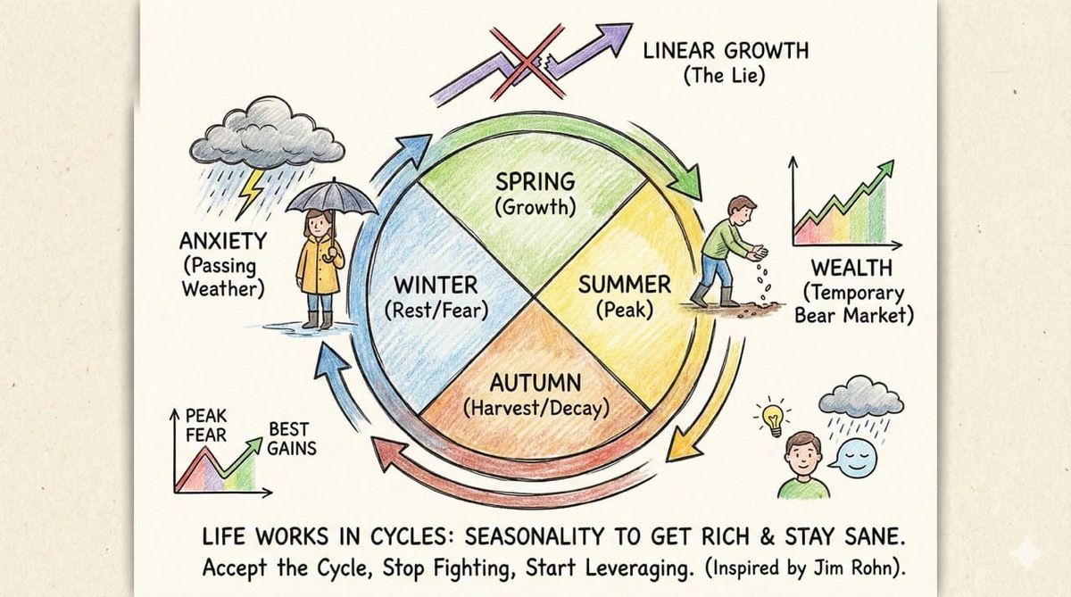 Life Works in Cycles: How to Use "Seasonality" to Get Rich and Stay Sane